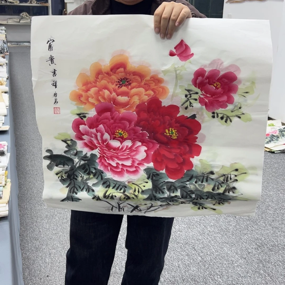 国画国画纯手绘作品