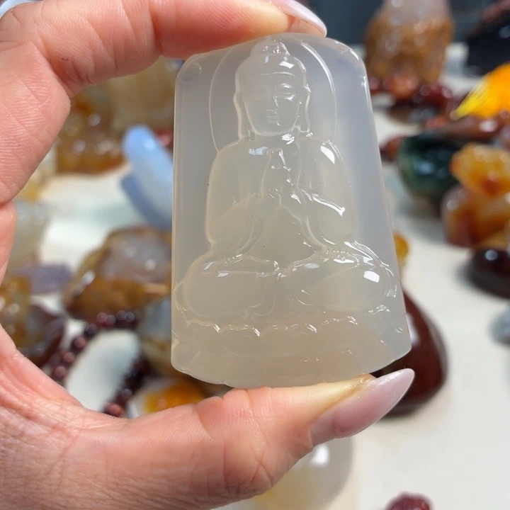 未镶嵌吊坠(不含链)玛瑙/玉髓