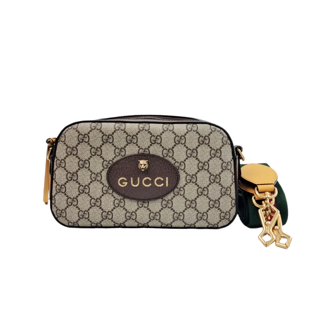 95新 古驰 安洁利严选邮差包/BK0154133 斜挎包