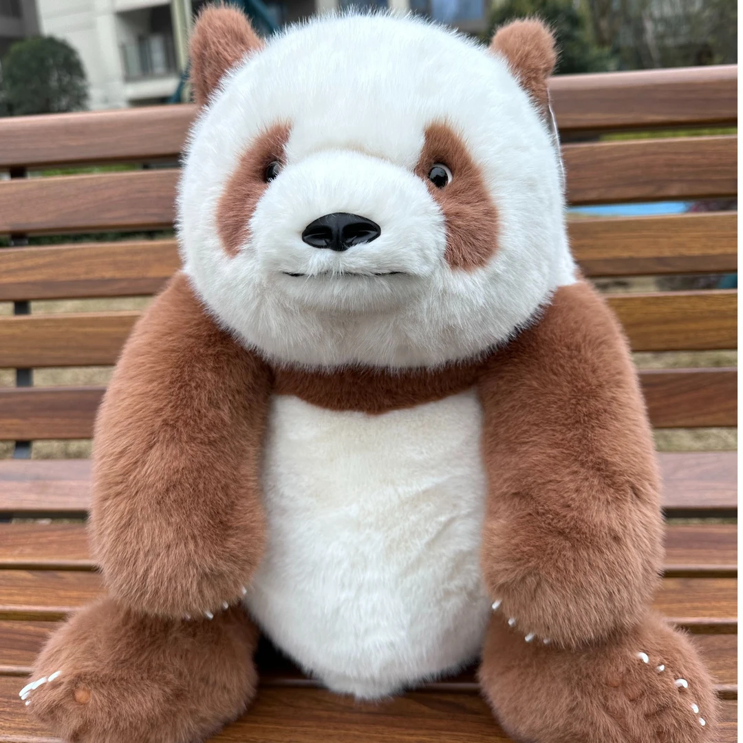 仿真熊猫七仔带音乐39厘米仿真毛绒公仔