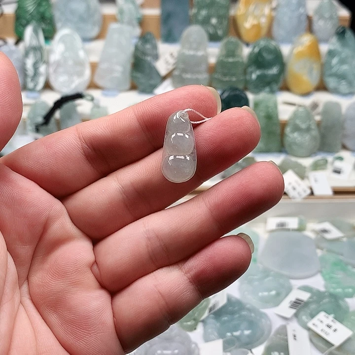 吊坠(不含链)未镶嵌翡翠90福豆