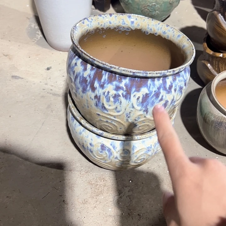 紫砂花盆花盆花盆