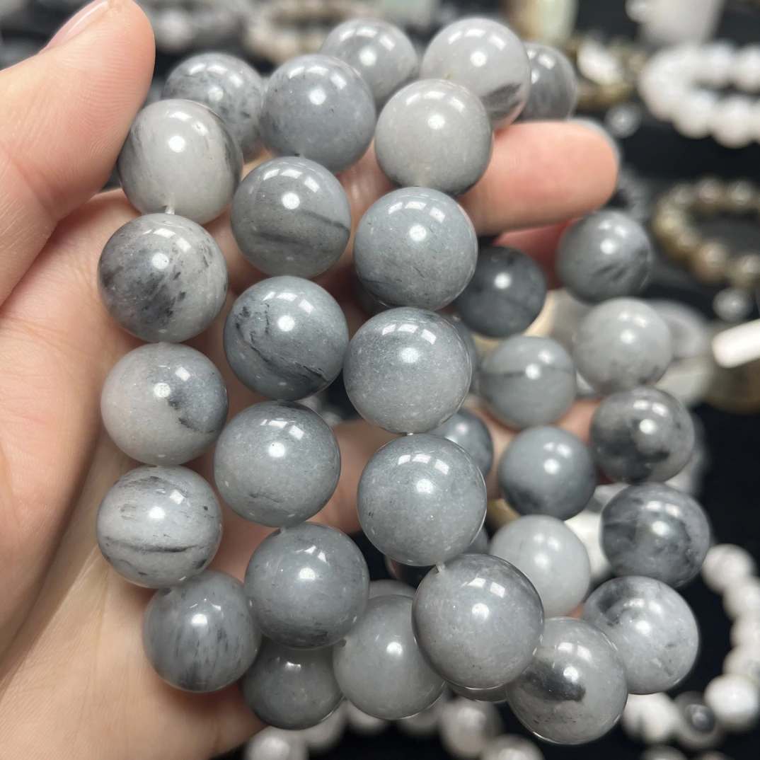 手链 新疆料精品墨色飘花16