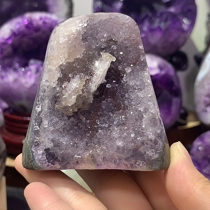 未镶嵌珠宝半成品紫晶