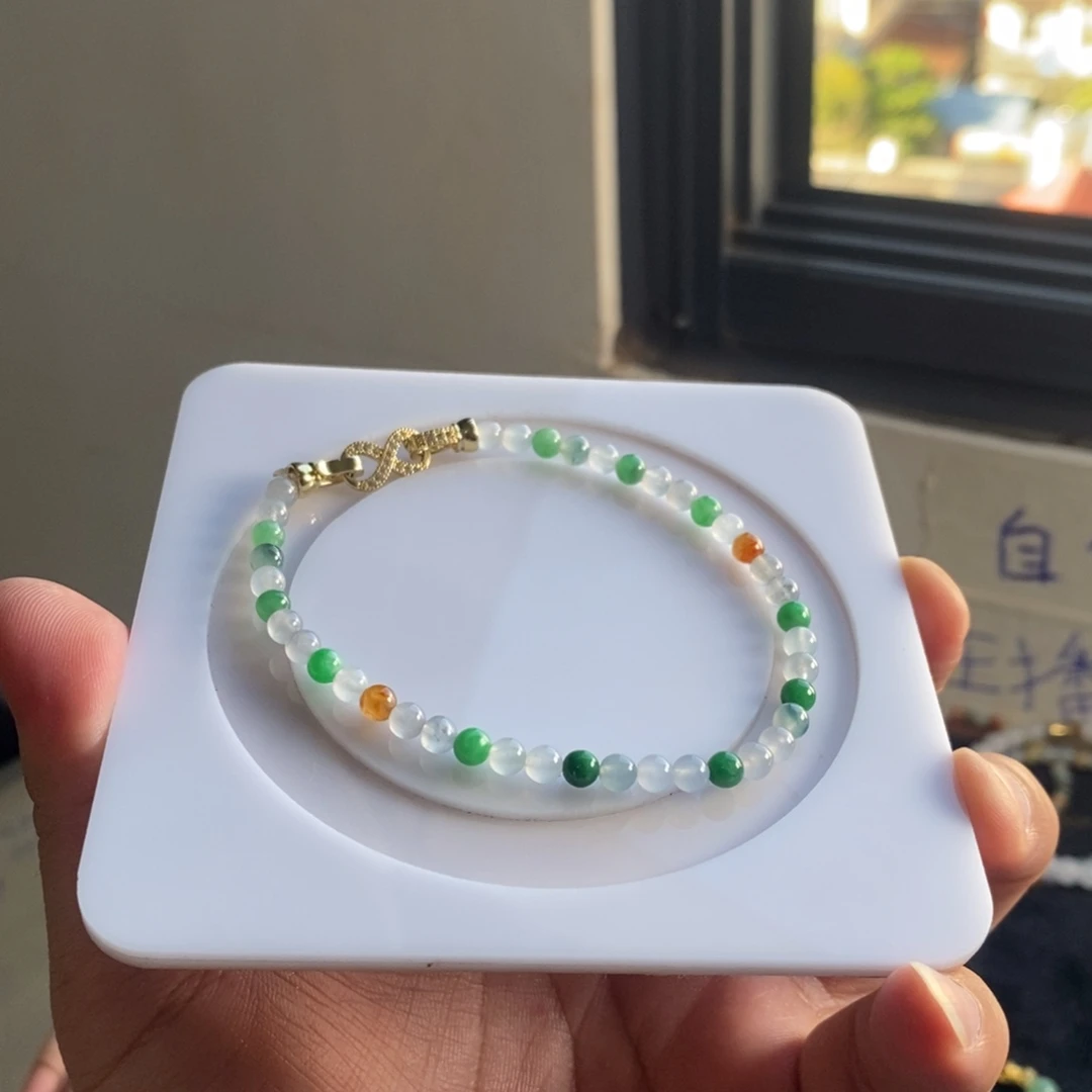 定制翡翠未镶嵌25 缅甸翡翠A货卡4.3