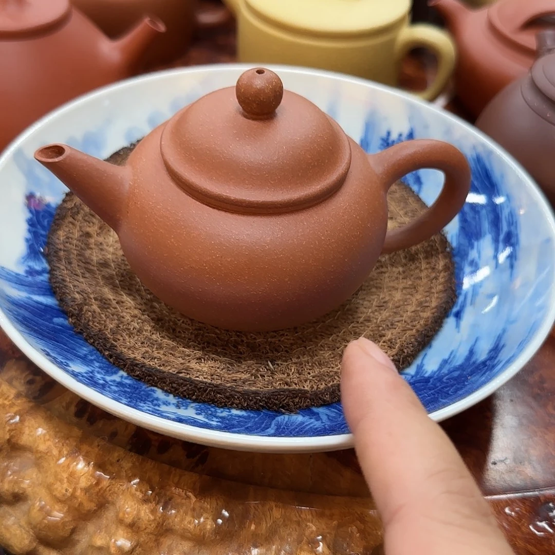 茶壶紫砂红降坡水平140-160cc