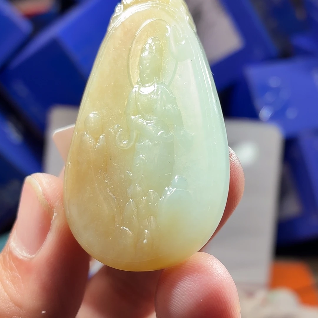 和田玉（糖玉）未镶嵌颈饰