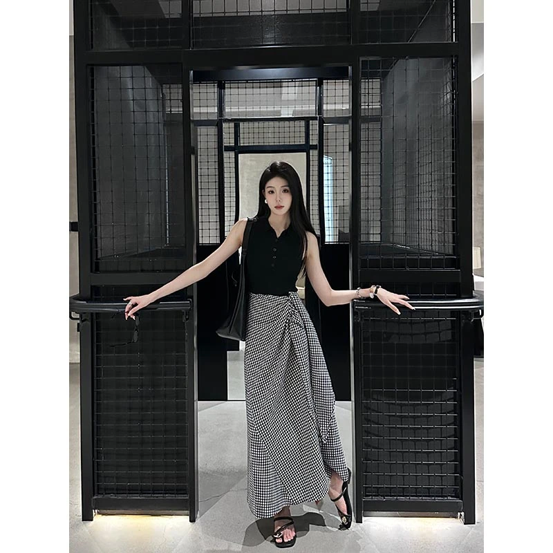 【DAZIQI】时尚设计新款高级法式时尚裙子QI1963065