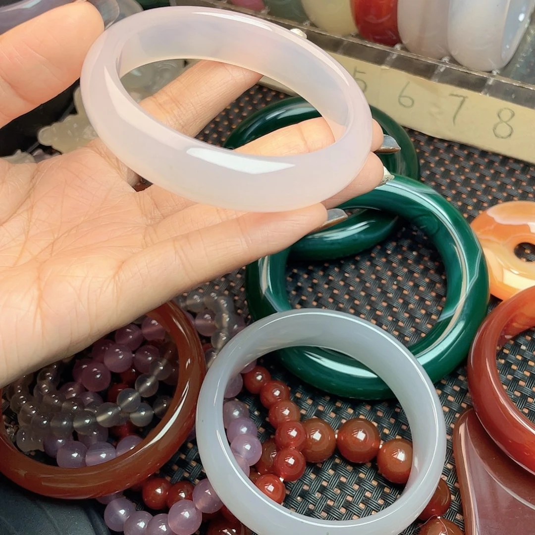 玛瑙/玉髓合金手镯