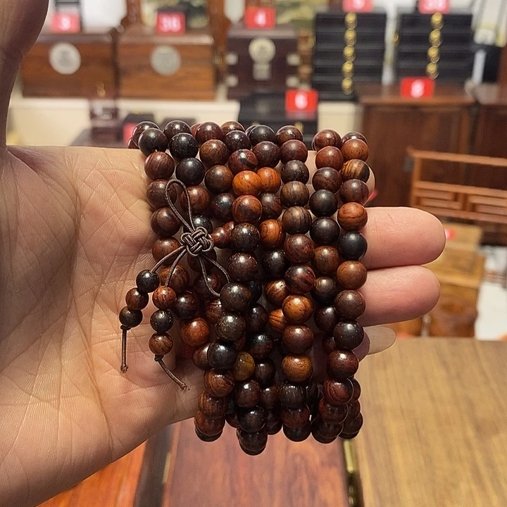 木大***蝈红木 木 手串2条
