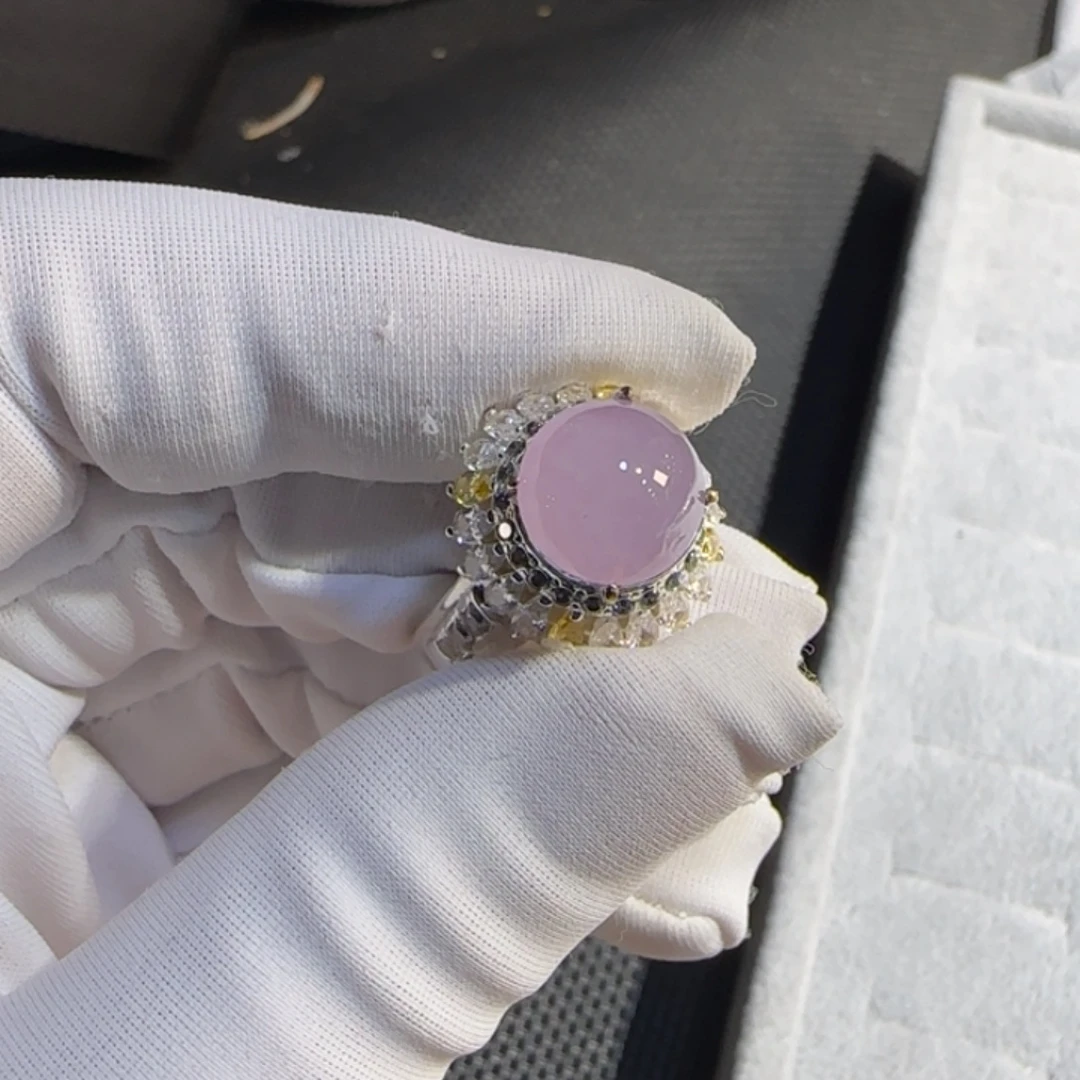 翡翠未镶嵌戒指翡翠