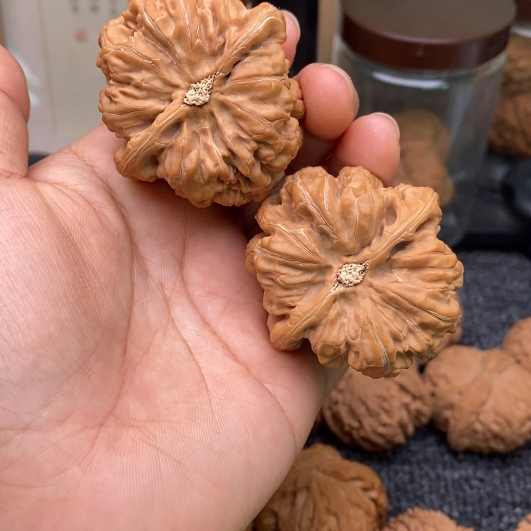 文玩核桃把件44大粗筋