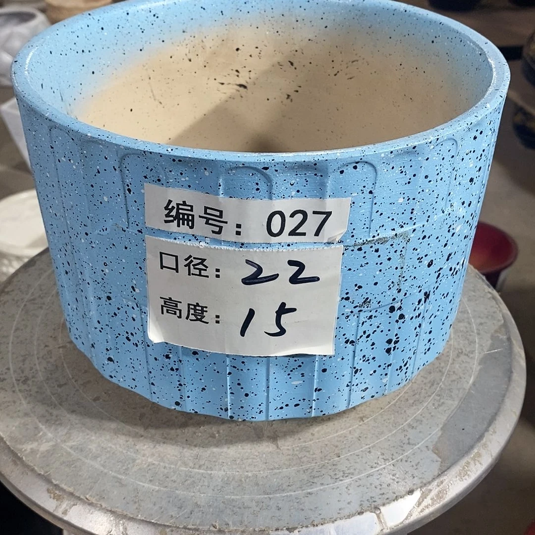 【闪购商品】陶瓷微瑕花盆-027-1个兰