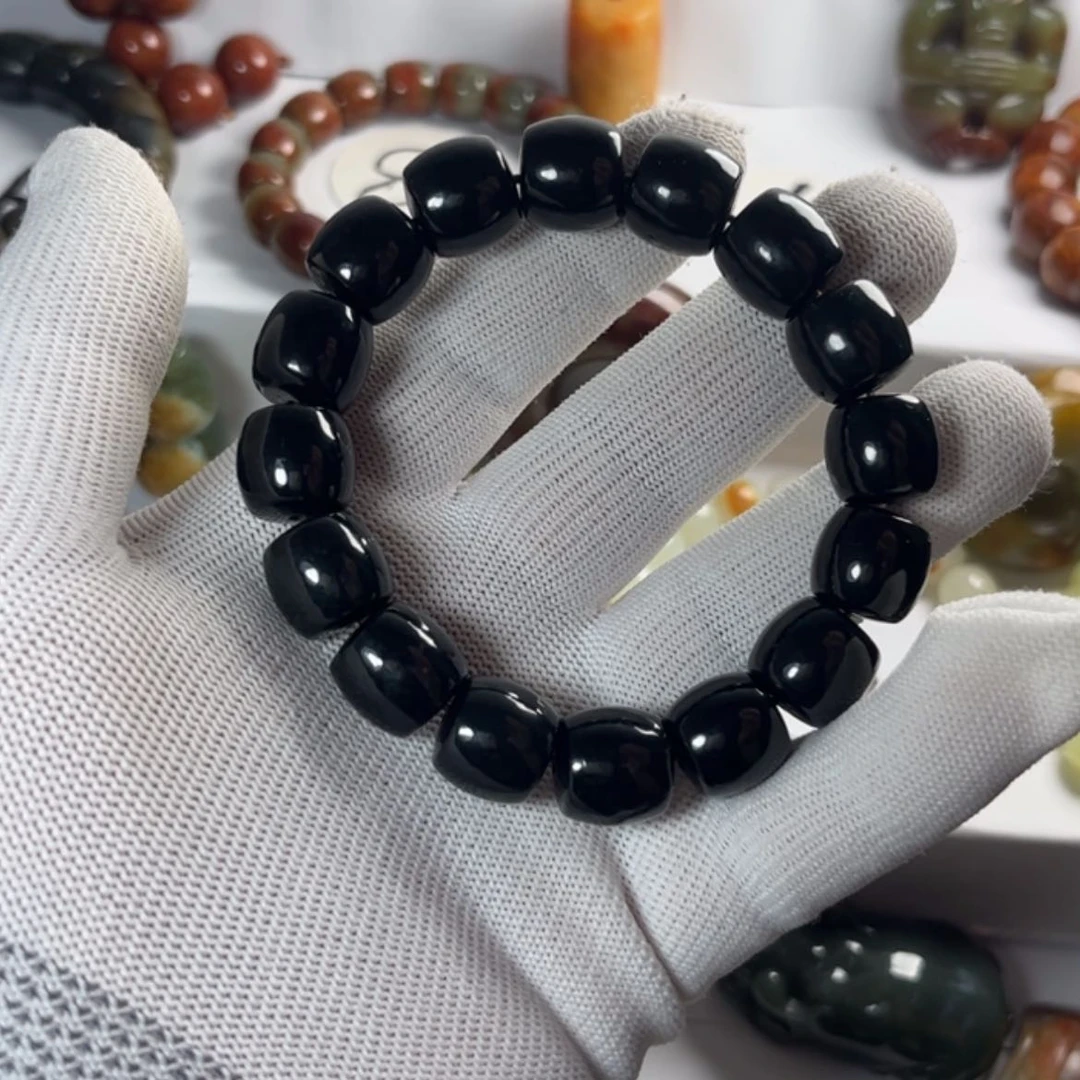 【闪购商品】未镶嵌手链透闪石质玉沈****司