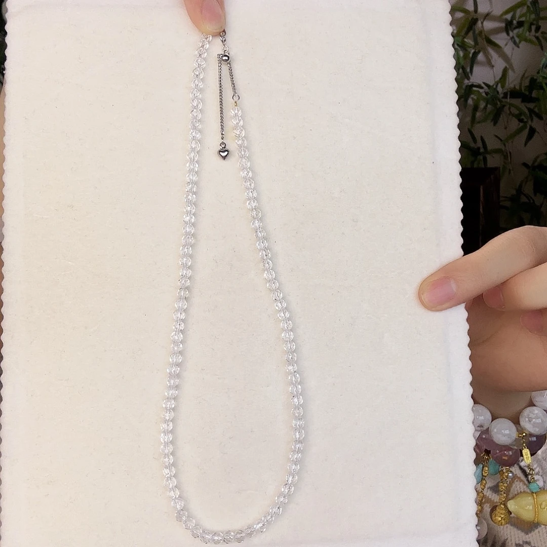 未镶嵌颈饰水晶白水晶