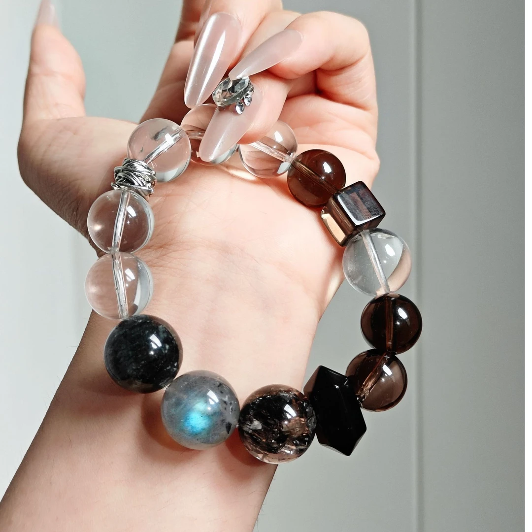 （6-99元链接）天然石水晶手工DIY多样性发一，天然微瑕