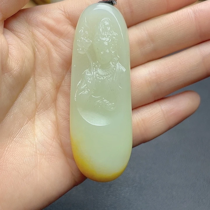 和田玉挂件未镶嵌用****8T