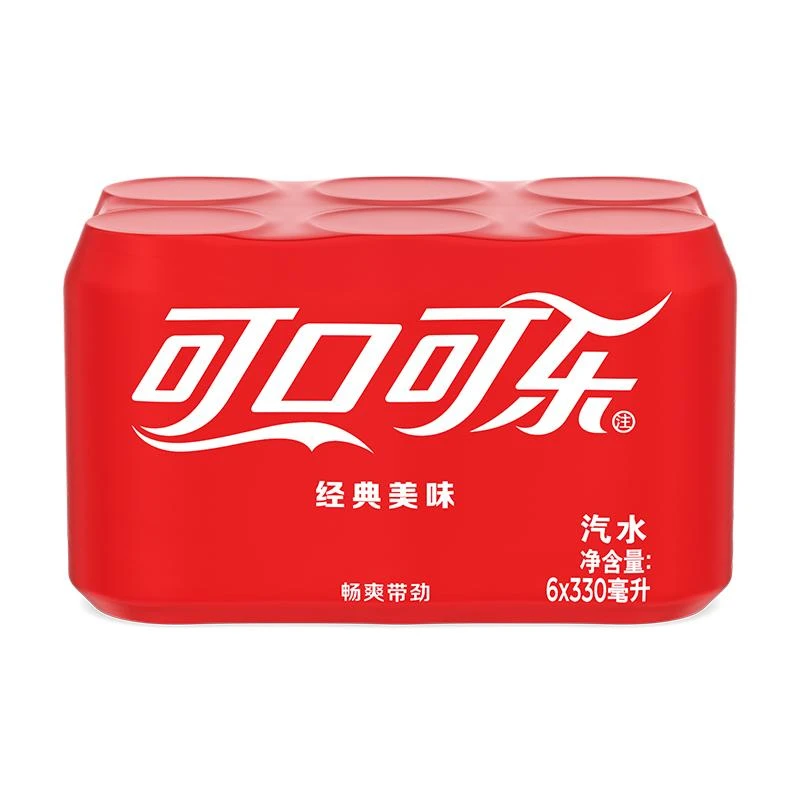 可口可乐六件装330ml*6