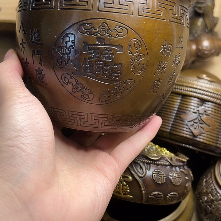 精美铜器，点击下单