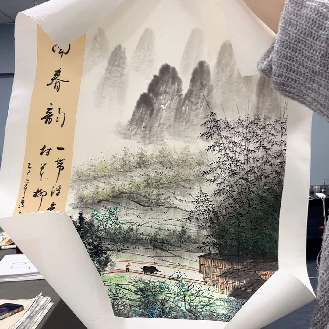 国画国画老师作品