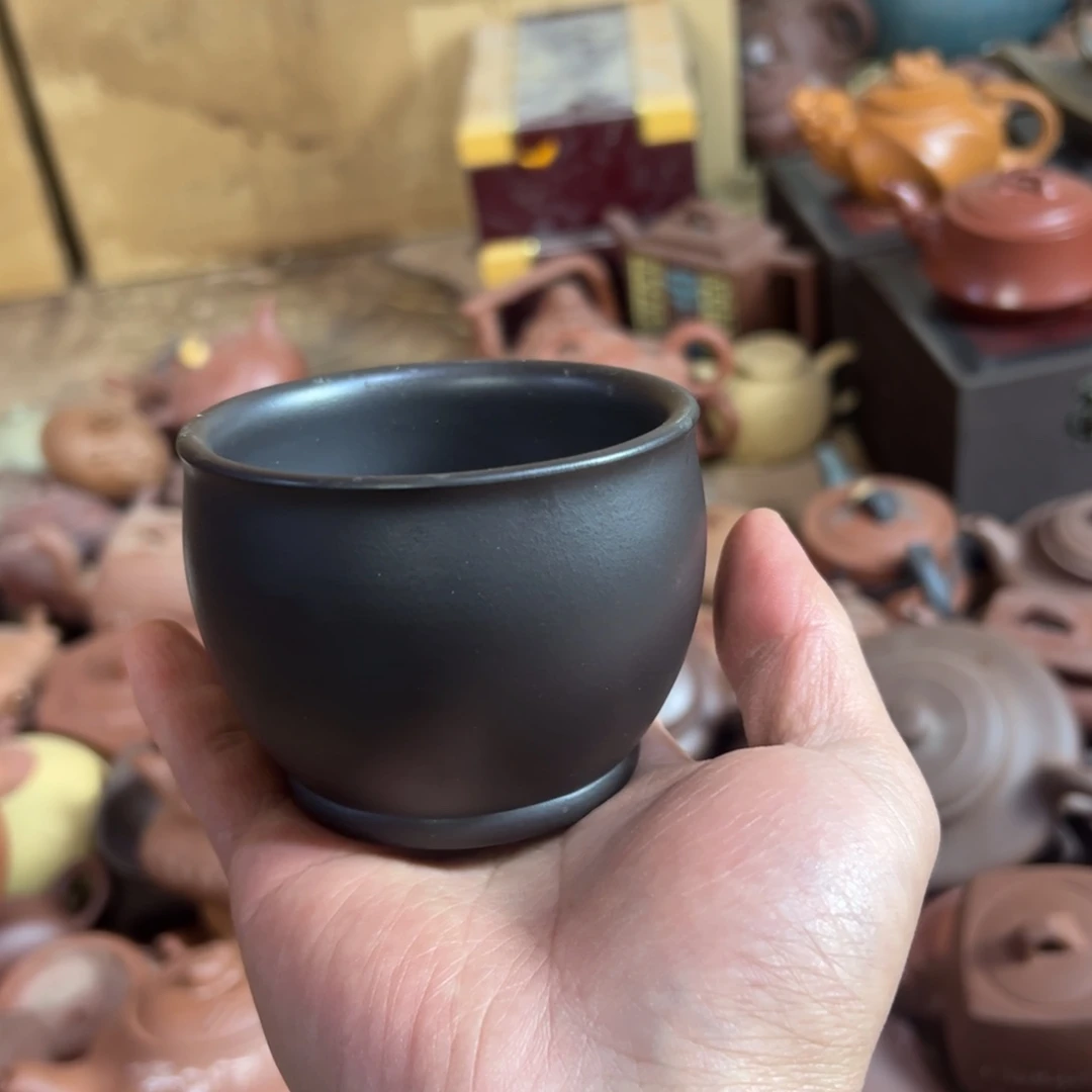 紫砂茶壶原矿紫砂杯