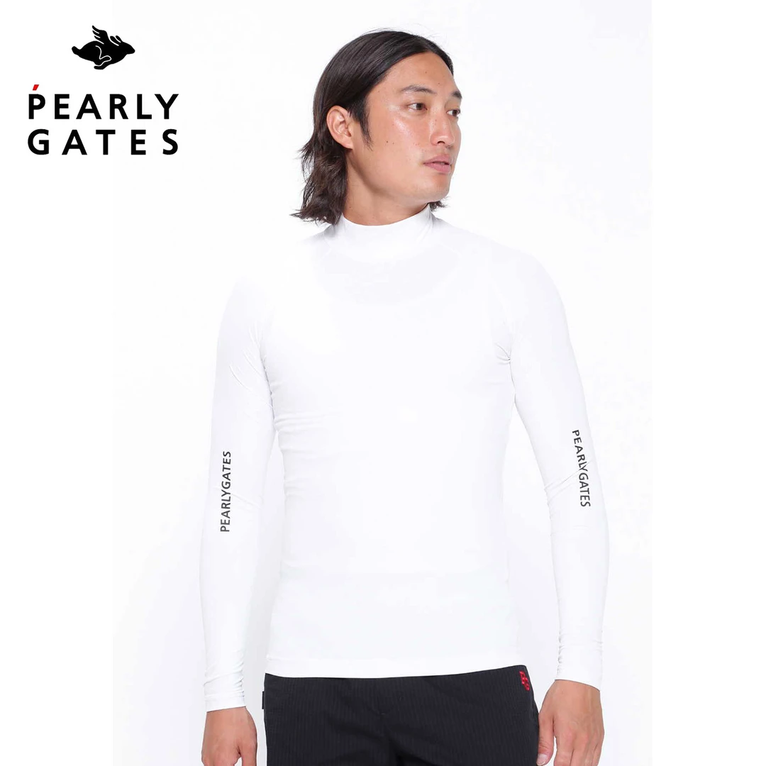PEARLY GATES高尔夫服装PG男士打底衫紧身衣男款上衣