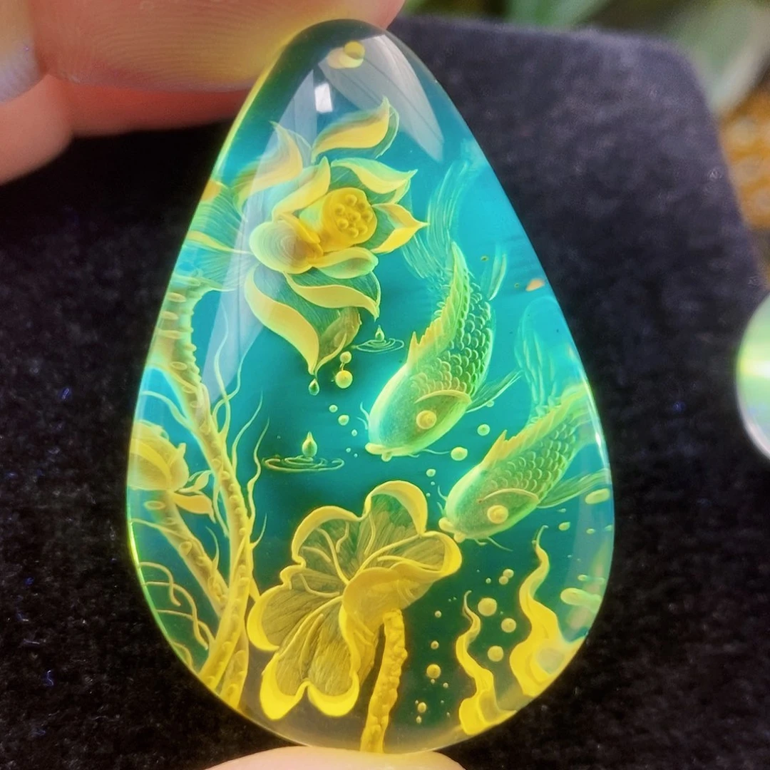【闪购商品】金珀吊坠(不含链)未镶嵌
