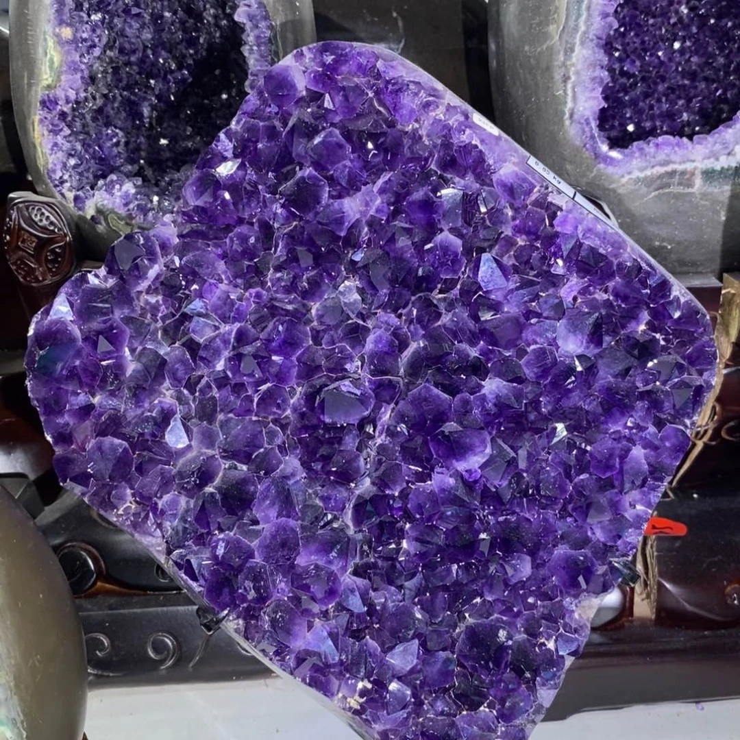 紫晶屏风未镶嵌紫晶