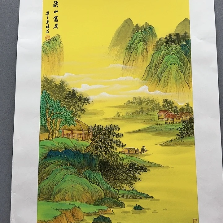 国画书法作品多次参加