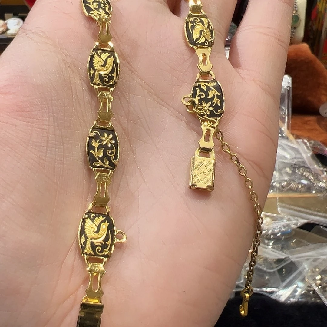 铜合金中古首饰拍品3537