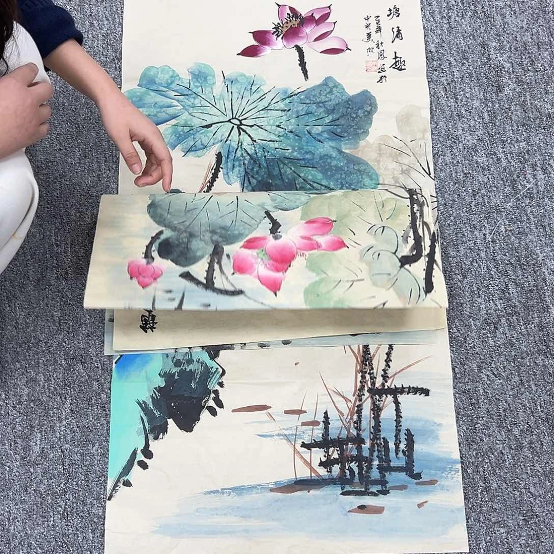 国画纯手绘字画教程分享