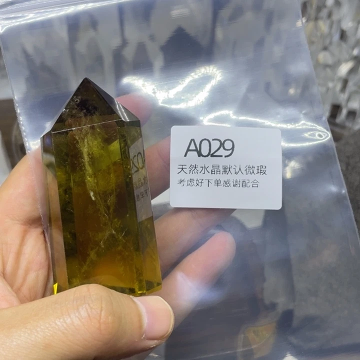 水晶天然水晶柱水晶球未镶嵌铃***当