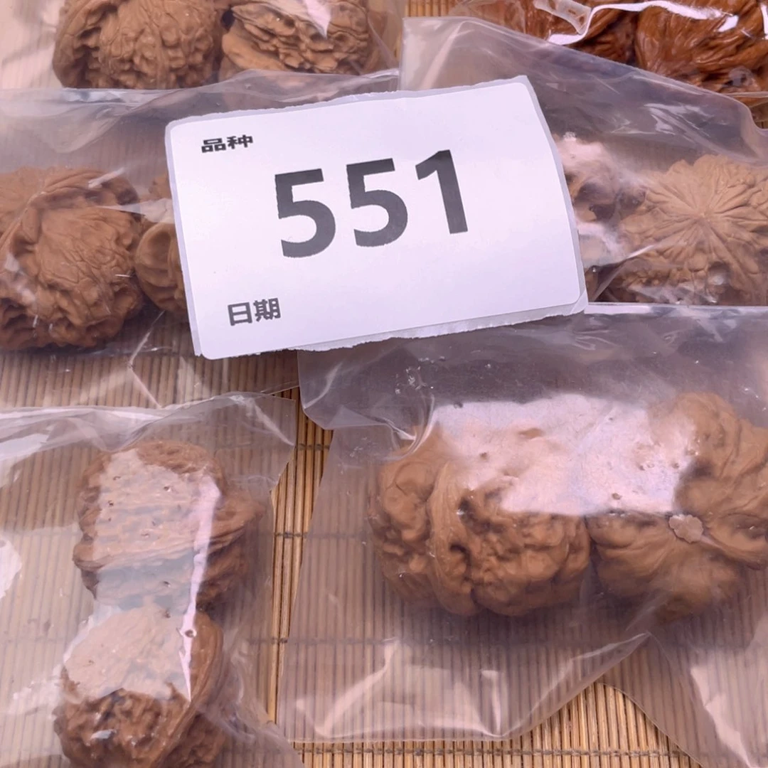 文玩核桃把件551号6对带练手蛙