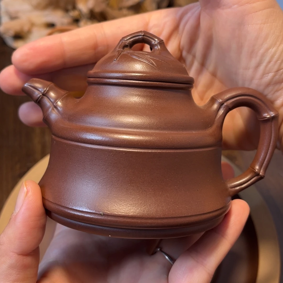 吉***祥茶壶紫砂宜兴紫砂茶具半手工制作