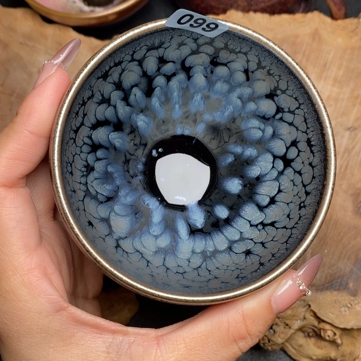 茶盏建窑建盏主人杯99微瑕
