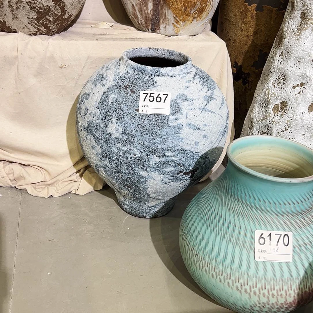 瓶7567高32口10陶瓷花瓶无孔