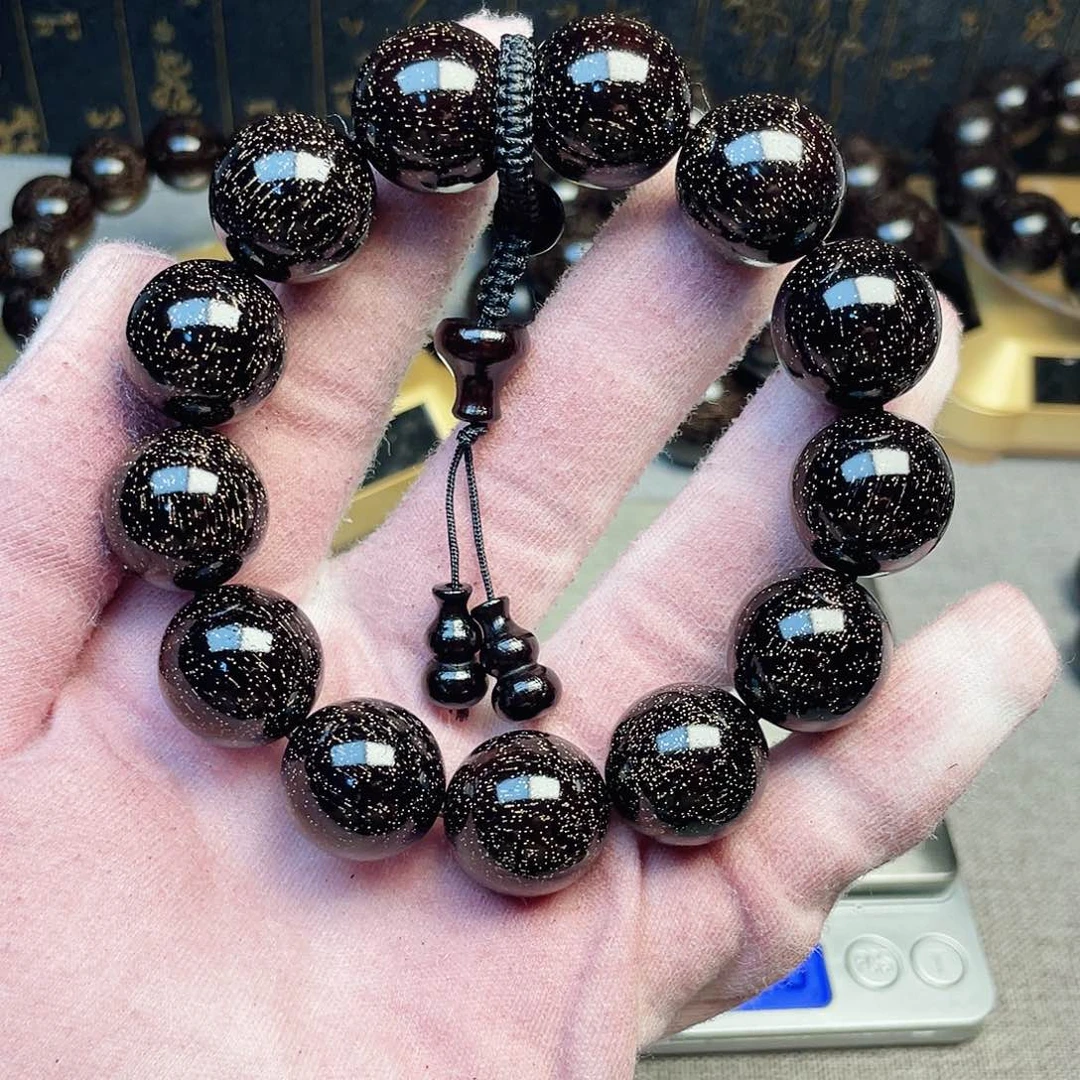 小叶紫檀手串/手链1.8爆星