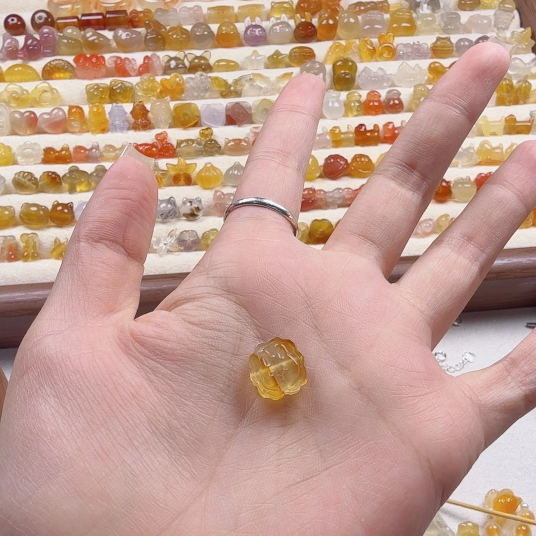 你***弟玛瑙/玉髓合金颈饰