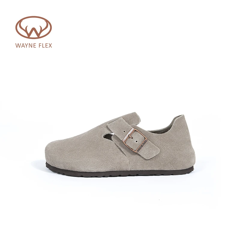 【星线好物】韦恩Wayne Flex百搭勃肯鞋一脚蹬懒人丑萌鞋1231