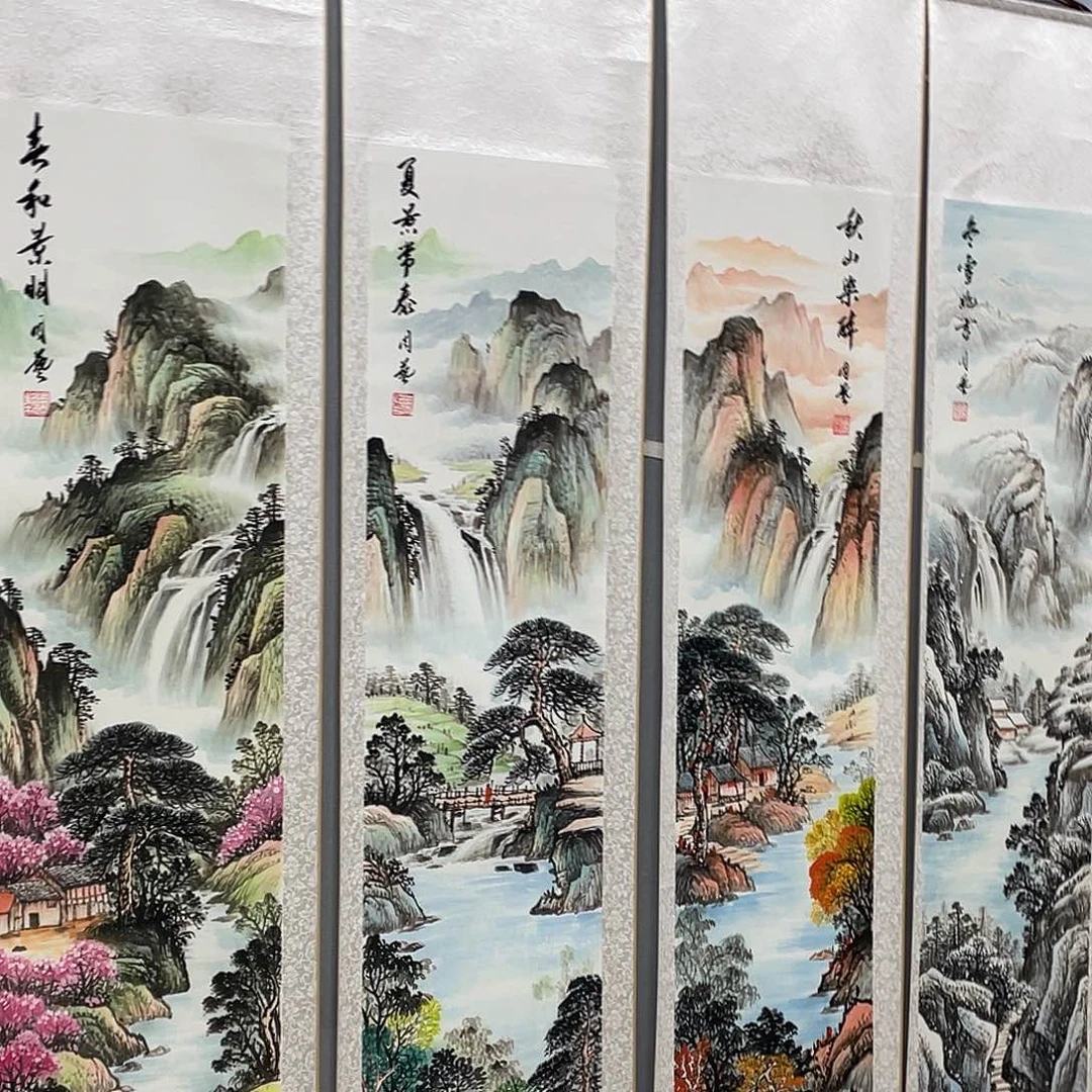 国画老师手笔手绘作品y