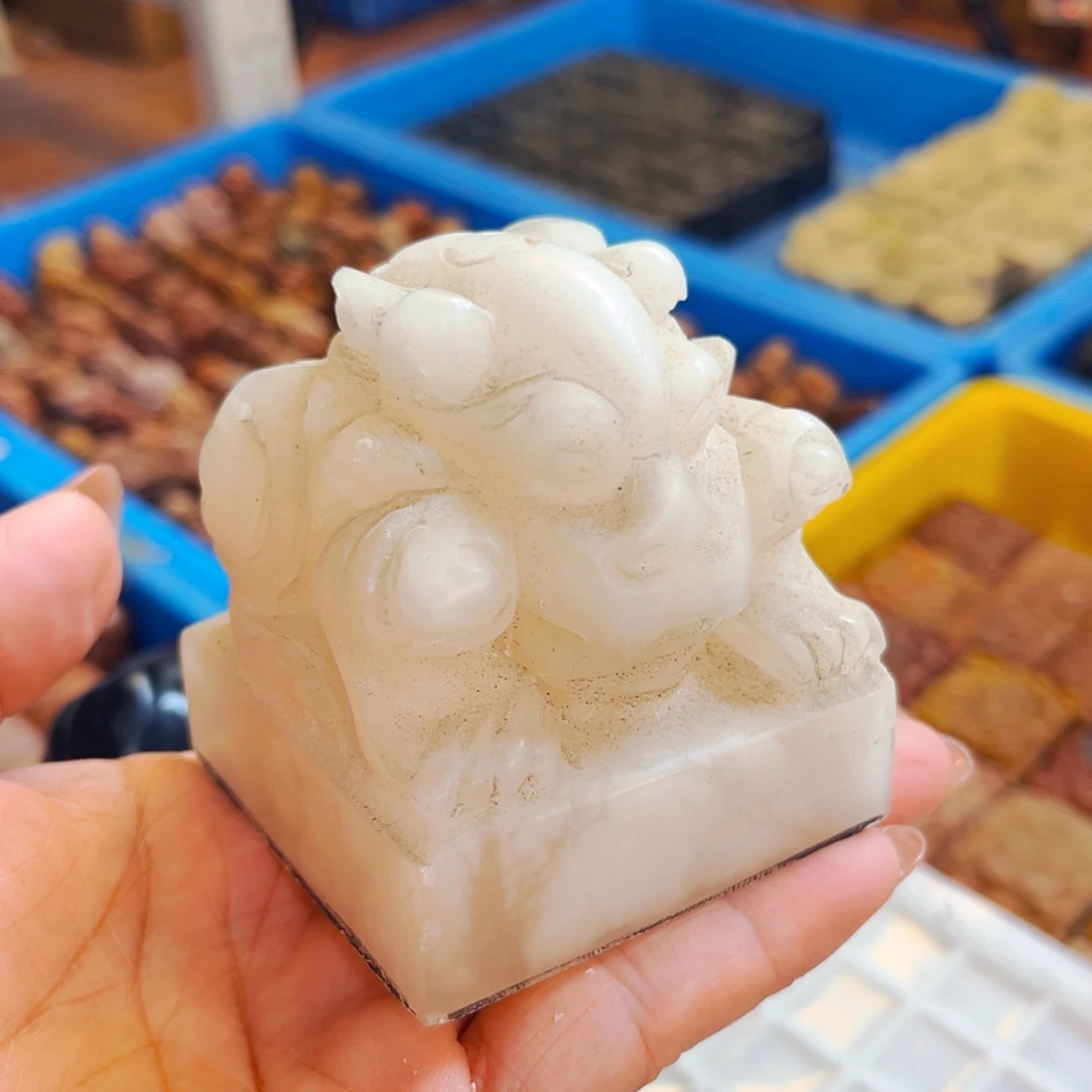 寿山石闪购商品瑕疵料6*6