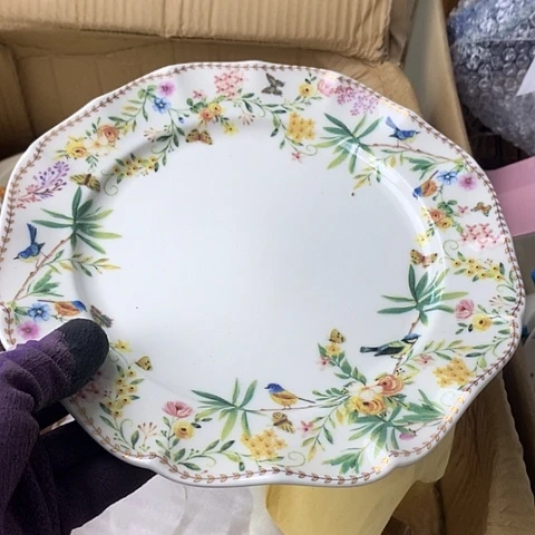 盘陶瓷制品满25拼单发货默认微瑕