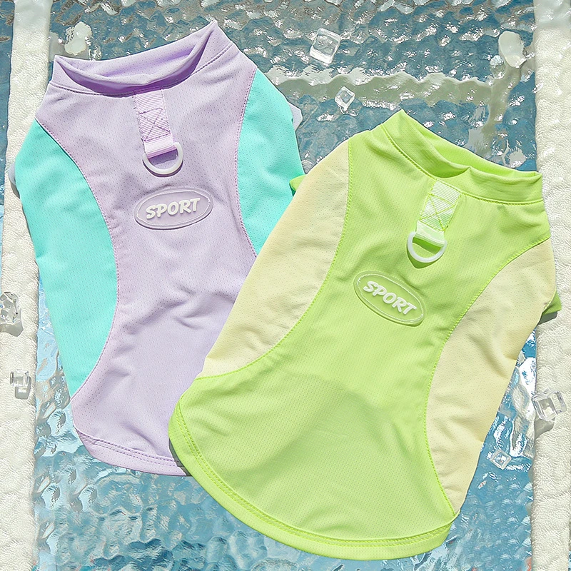 金毛大狗狗防掉毛冰丝速干衣春夏季狗狗猫咪宠物猫衣服狗用品运动