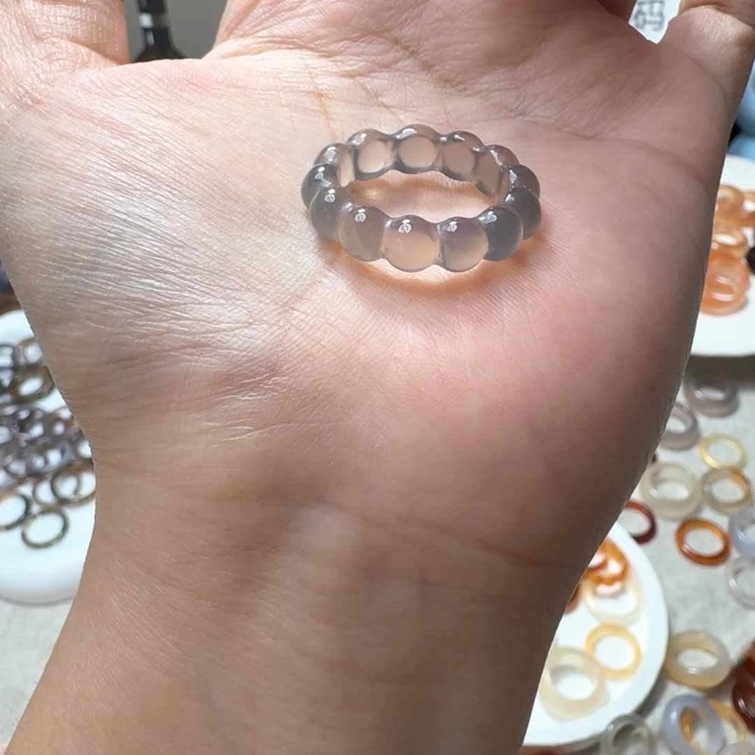 未镶嵌戒指玛瑙/玉髓539港19-20