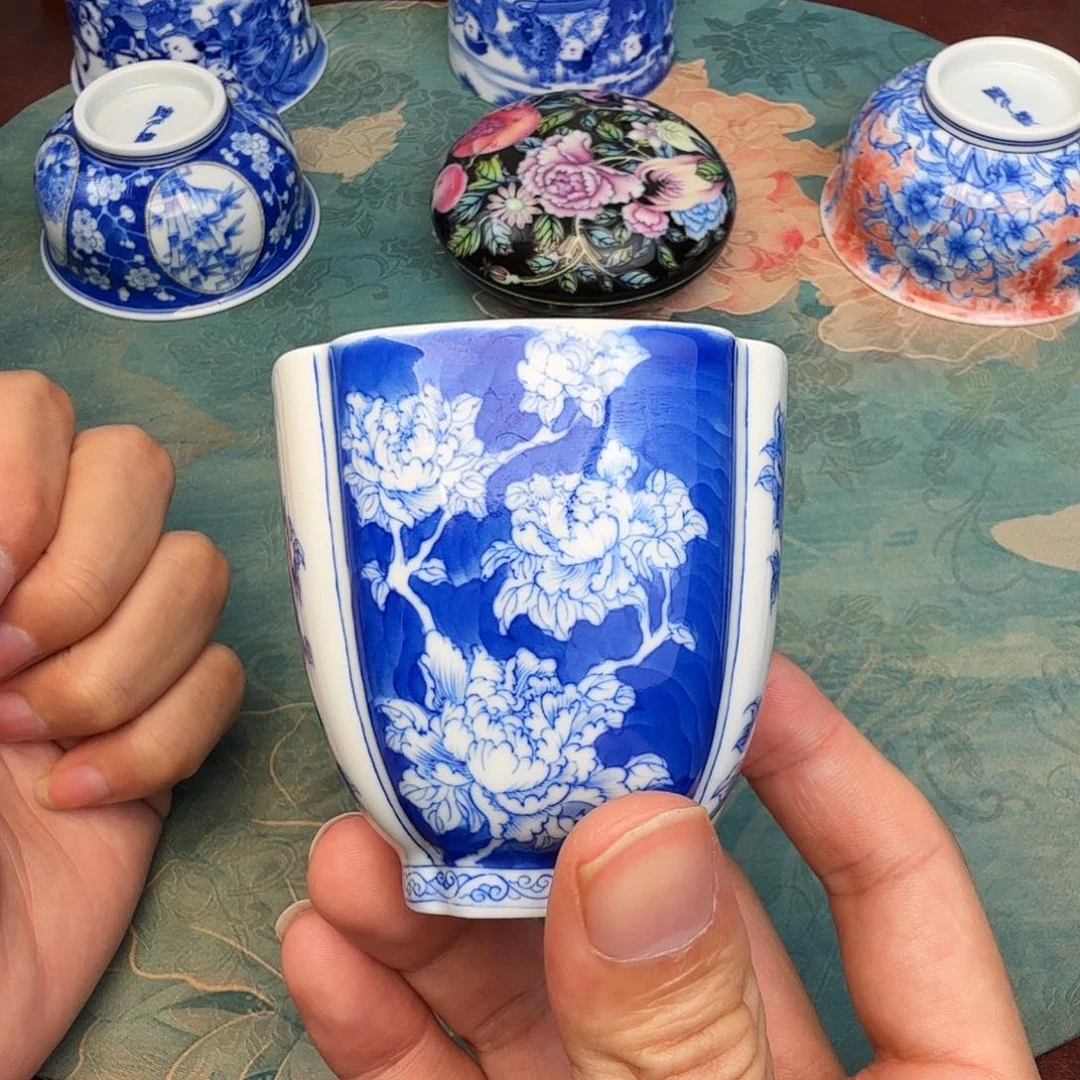 李***硕陶现代景德镇全手工全手绘陶瓷