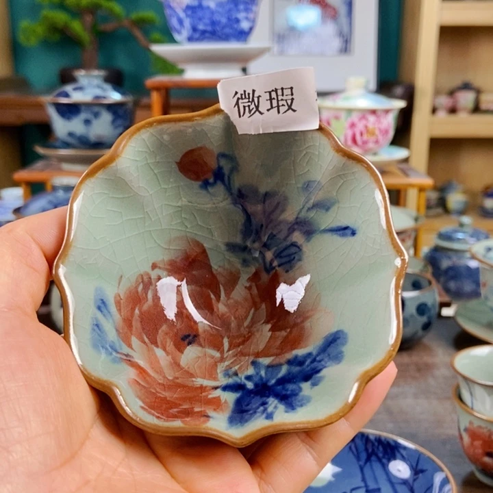 瓷片手工制作工艺精湛等特点为