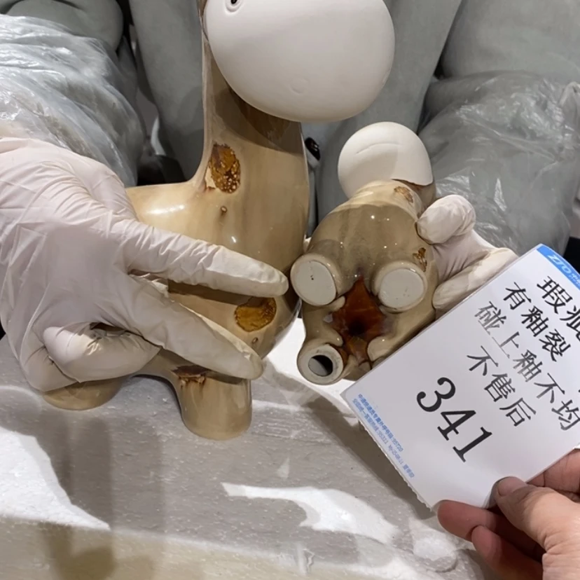 【闪购商品】摆件烟****饰陶瓷摆件瑕疵特卖
