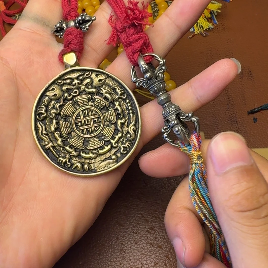 风**变藏式风格九宫八卦牌