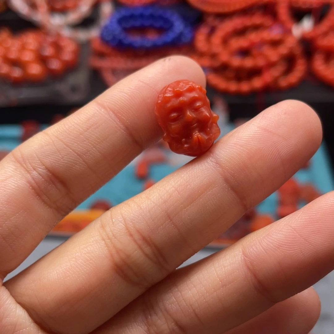 未镶嵌手链南红玛瑙宝宝佛