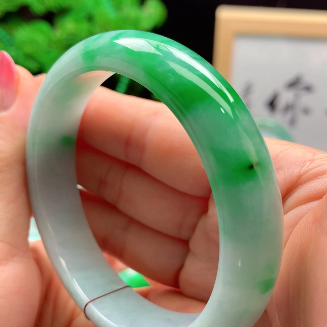 未镶嵌手镯翡翠缅甸58.8圈口